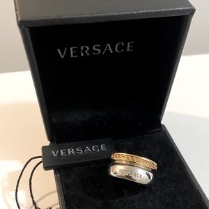 Versace Greca Medusa Ring. US Size 7 1/4. Euro size 15. MM 55 #versacering